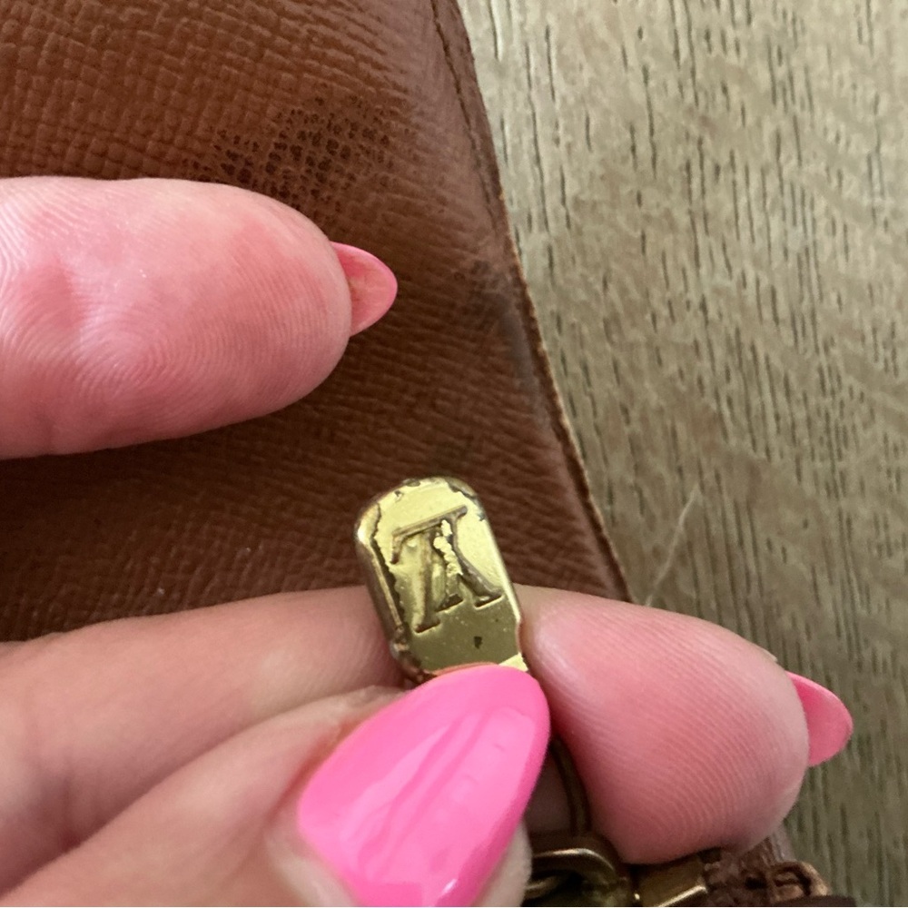 Louis Vuitton Dark Brown Monogram Wallet - Picture 6 of 7